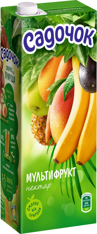 Нектар САДОЧОК мультифрукт, 1,45 л